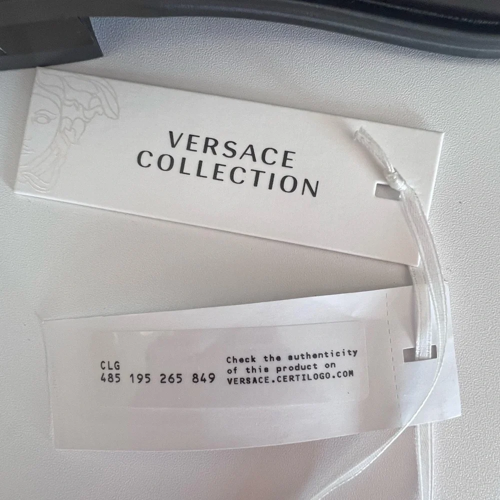 VERSACE Collection Men’s Dress Shoes New Size 44 US 12 - Picture 5 of 16